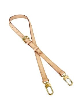 Louis Vuitton Leather Bandouliere Beige Shoulder Strap Louis Vuitton!